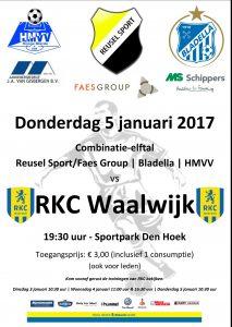 wedstrijd RKC - RSP/HMVV/Bladella